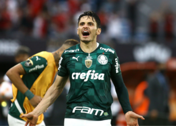 Torcida do Palmeiras foi à loucura com o título da Libertadores (Crédito: GettyImages)