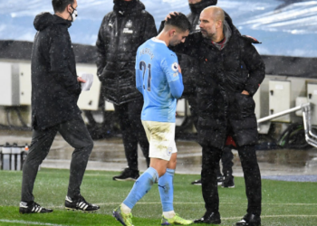 Guardiola fala sobre Ferran Torres: “Deve ir embora se não está feliz” (Crédito: GettyImages)