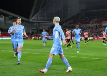 Manchester City visitou o Brentford na Premier League (Crédito: GettyImages)