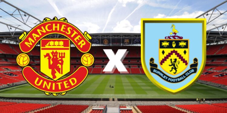 Emblemas de Manchester United e Burnley (Crédito: Getty Images / Divulgação)