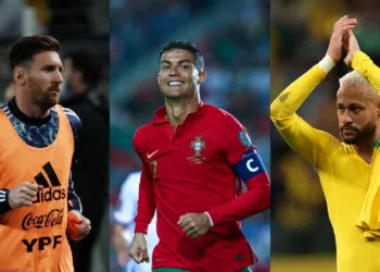 Neymar, Messi e Cristiano Ronaldo curtiram o réveillon de maneiras diferentes (Crédito: GettyImages)