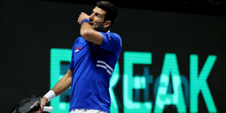 Djokovic, jogador de tênis (Crédito: GettyImages)