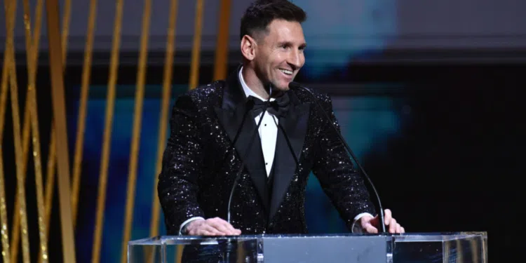 Messi fez questão de comparecer à premiação do The Best (Crédito: Getty Images)