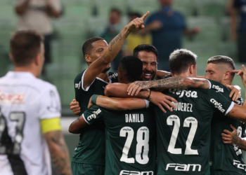 Palmeiras segue 100% no Paulista (Crédito: Cesar Greco / Palmeiras / Flickr)