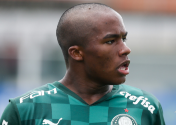 Endrick é o grande nome do Palmeiras na Copinha e desperta o interesse de Real Madrid e Barcelona (Crédito: Fabio Menotti / Palmeiras)