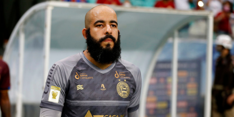 Danilo Fernandes, goleiro do Bahia (Crédito: Felipe Oliveira/EC Bahia/Flickr)