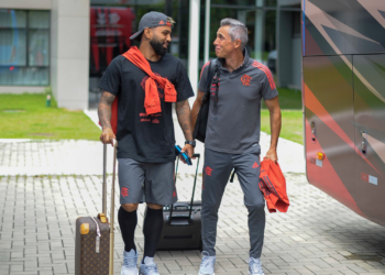 Flamengo está escalado para a final da Supercopa (Crédito: Marcelo Cortes / Flamengo / Flickr)
