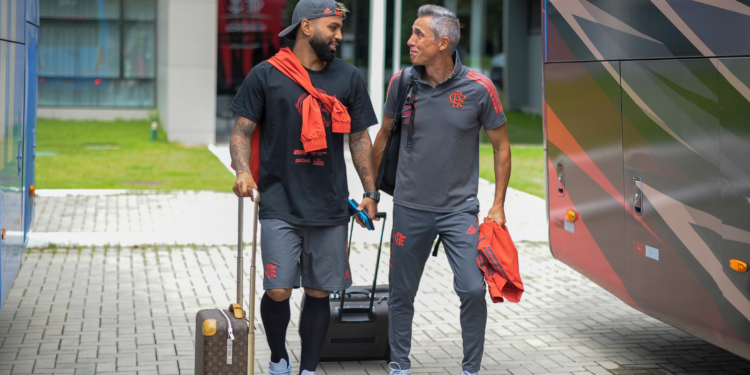 Flamengo está escalado para a final da Supercopa (Crédito: Marcelo Cortes / Flamengo / Flickr)