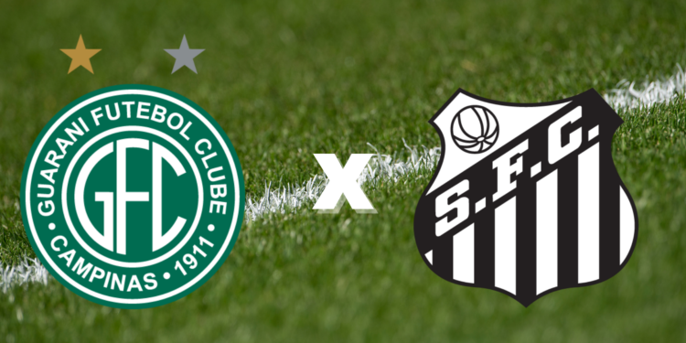 Guarani e Santos vão se enfrentar pelo Paulistão e ambas equipes querem sair com a vitória (Crédito: GettyImages/Divulgação)