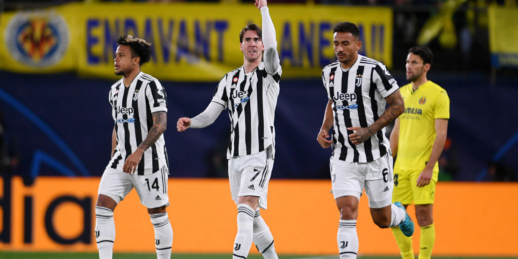 Juventus cedeu o empate ao Villarreal (Crédito: GettyImages)