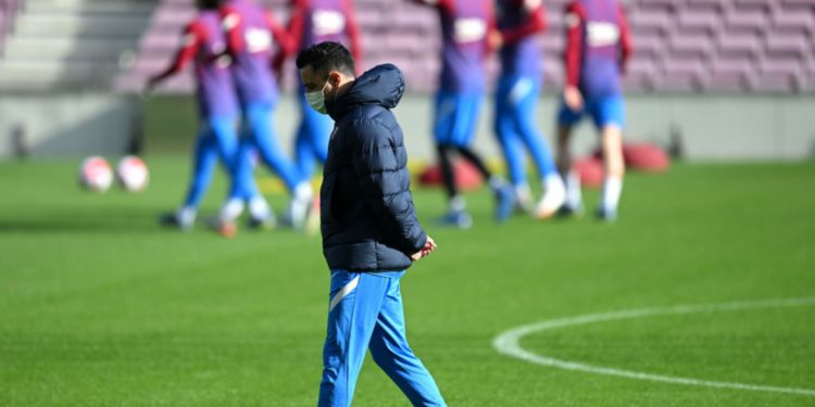 Xavi, treinador do Barcelona (Crédito: GettyImages)