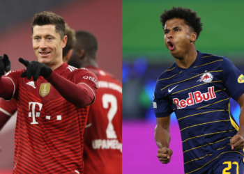 Bayern de Munique e Red Bull Salzburg se enfrentam pelas oitavas de final da Champions League (Crédito: GettyImages)