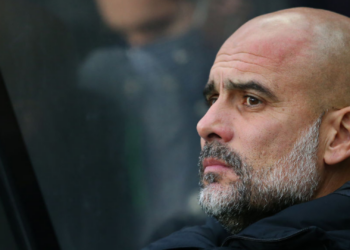 Guardiola, treinador de futebol (Crédito: GettyImages)