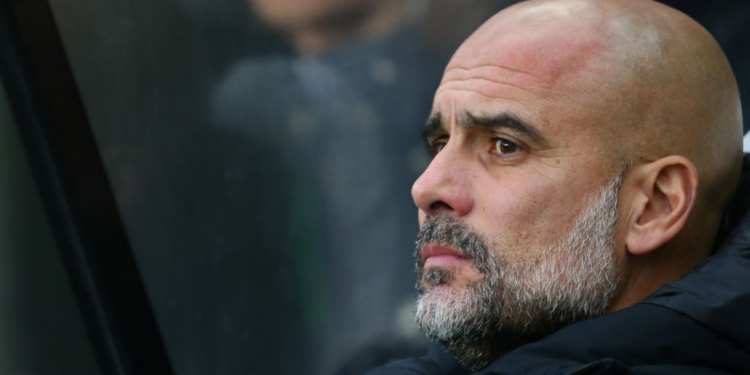 Guardiola, treinador de futebol (Crédito: GettyImages)