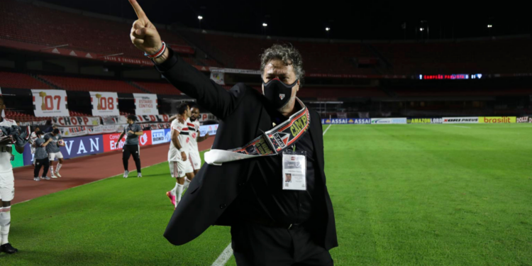 Julio Casares, presidente do São Paulo (Crédito: Rubens Chiri/SãoPauloFC/Flickr)
