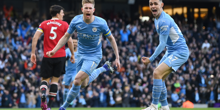 Manchester City bate Manchester United na Premier League (Crédito: Getty Images)