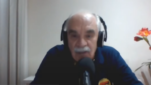 Paulo Morsa durante o programa onde ofendeu Abel Ferreira (Crédito: Transmissão/Youtube)