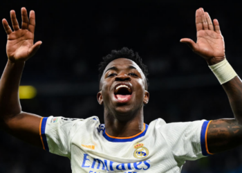 Vinícius Jr foi um dos destaques do Real Madrid na partida diante do Mallorca, pelo Campeonato Espanhol (Crédito: GettyImages)