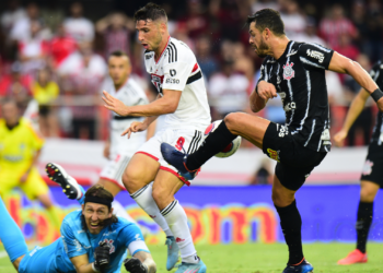São Paulo e Palmeiras vão se enfrentar na final do Paulistão e Calleri mandou um recado (Crédito: Alexandre Battibugli/Ag. Paulistão)