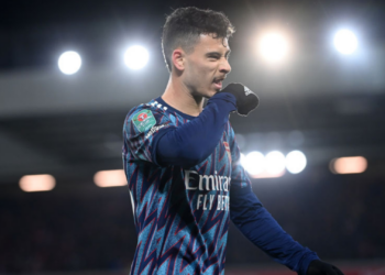 Gabriel Martinelli abriu o jogo sobre a possibilidade de defender as cores da Itália (Crédito: GettyImages)