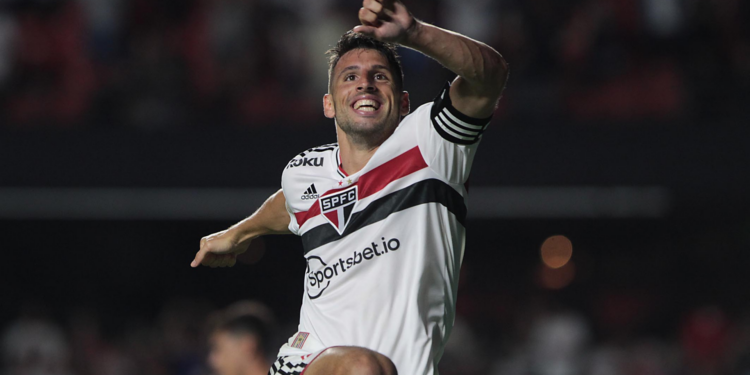 Calleri, camisa 9 do São Paulo (Crédito: Rubens Chiri/SaoPauloFC/Flickr)