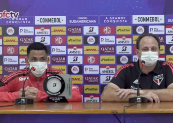 Rogério Ceni exalta vitória do São Paulo após vice do Paulistão (Crédito: Transmissão/ São Paulo TV)