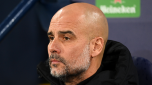 Pep Guardiola recebeu uma forte resposta do Atlético de Madrid após duelo na Champions League (Crédito: GettyImages)