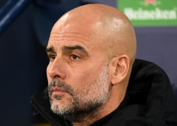 Pep Guardiola recebeu uma forte resposta do Atlético de Madrid após duelo na Champions League (Crédito: GettyImages)
