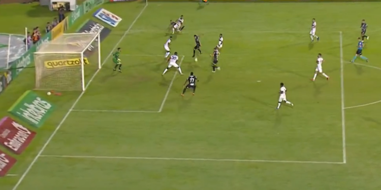 Corinthians ficou no empate na Copa do Brasil (Crédito: Transmissão TV Globo - 20/04/2022)