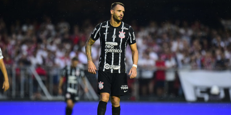 Corinthians em campo com Renato Augusto (Crédito: Alexandre Battibugli/Agência Paulistão/Flickr)