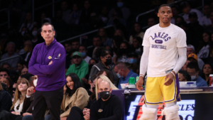 Westbrook abriu o jogo sobre a sua relação com Frank Vogel e momento nos Lakers (Crédito: GettyImages)