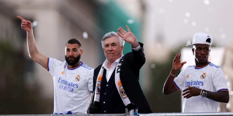 Ancelotti é 1º técnico a faturar as cinco principais ligas europeias (Crédito: GettyImages)