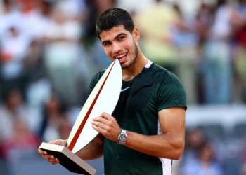 Carlos Alcaraz é campeão do Masters de Madri e mira Roland Garros (Crédito: Getty Images)