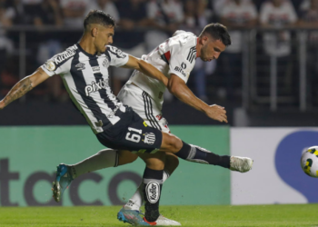 São Paulo derrubou o Peixe no clássico (Crédito: GettyImages)
