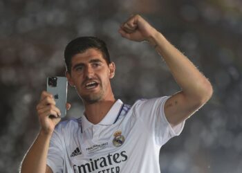 Courtois jogou a final lesionado (Crédito: GettyImages)