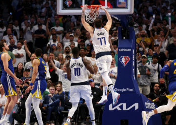 Dallas Mavericks vence Golden State Warriors na NBA (Crédito: Crédito: Getty Images)