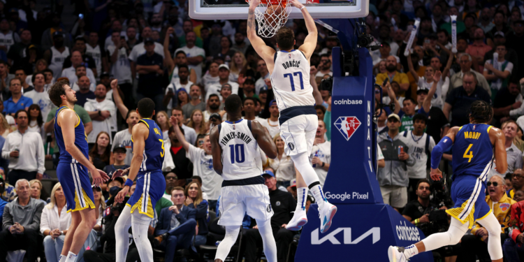 Dallas Mavericks vence Golden State Warriors na NBA (Crédito: Crédito: Getty Images)