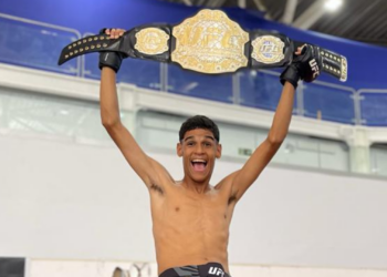 Luva de pedreiro entra no mundo das lutas e fecha parceria com UFC (Crédito: Divulgação/ Luva de Pedreiro)