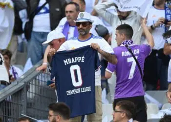 Real Madrid vibrou bastante com o troféu (Crédito: GettyImages)