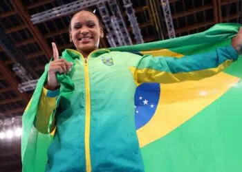 Rebeca Andrade, ginasta brasileira (Crédito: GettyImages)