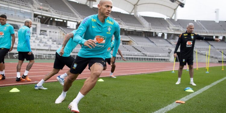 Richarlison se posiciona após críticas (Crédito: Crédito: Flickr - Lucas Figueiredo/CBF)