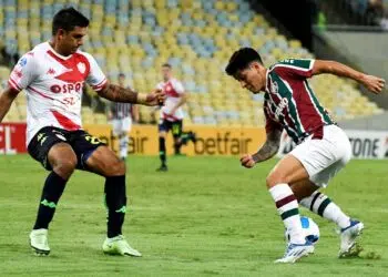 Unión Santa Fé e Fluminense na Sul-Americana (Crédito: Mailson Santana/Fluminense FC/Flickr)