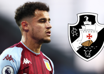 Vasco receberá valor milionário por venda de Coutinho ao Aston Villa (Crédito: Getty Images/ Divulgação)