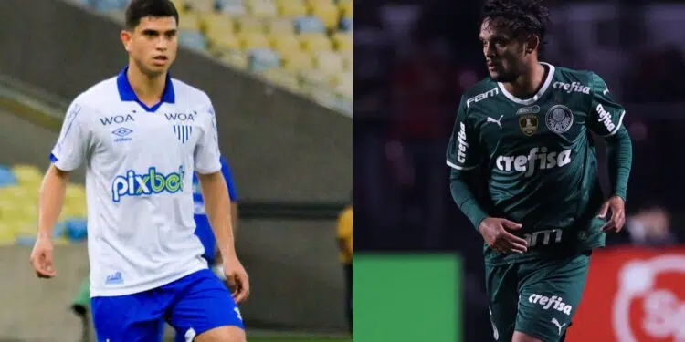 Avaí recebe o Palmeiras pelo Brasileirão (Crédito: Créditos: Flickr - André Palma Ribeiro/Avaí FC // Cesar Greco/Palmeiras)