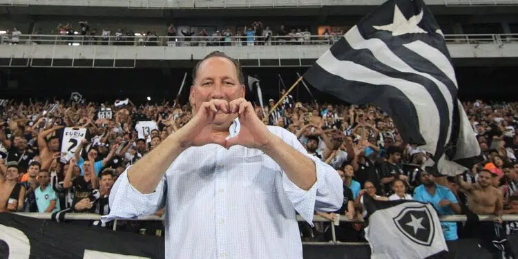John Textor, investidor na SAF do Botafogo (Crédito: Vítor Silva/Botafogo/Flickr)