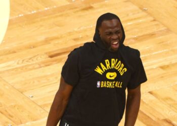 Draymond Green não foi bem na partida (Crédito: GettyImages)