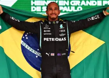 Lewis Hamilton na F1, GP de São Paulo (Crédito: Getty Images)