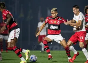 Bragantino x Flamengo é um dos confrontos do Brasileirão (Crédito: Crédito: Flickr - Alexandre Vidal/Flamengo)