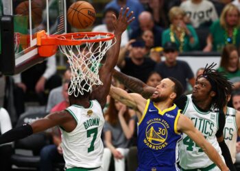 Boston Celtics e Golden State Warriors, pelo Jogo 6 das Finais da NBA (Crédito: GettyImages)