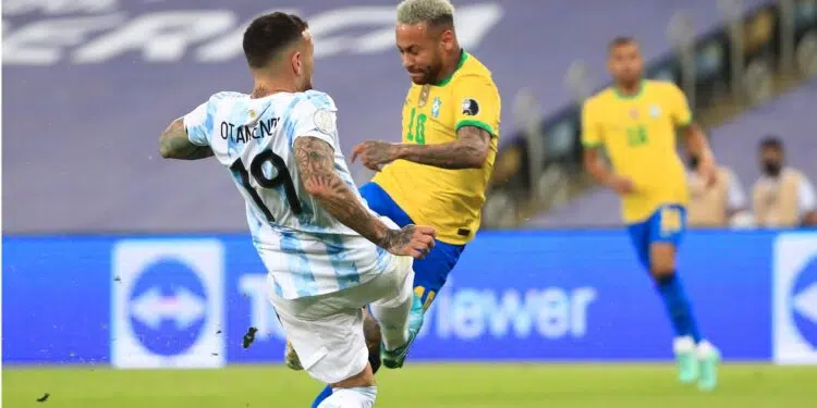 Neymar se irrita com Argentina e questiona sobre Copa do Mundo (Crédito: GettyImages)